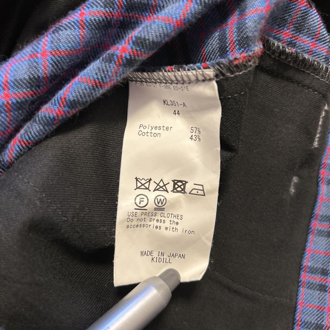 キディル ボンテージパンツ チェック19ss