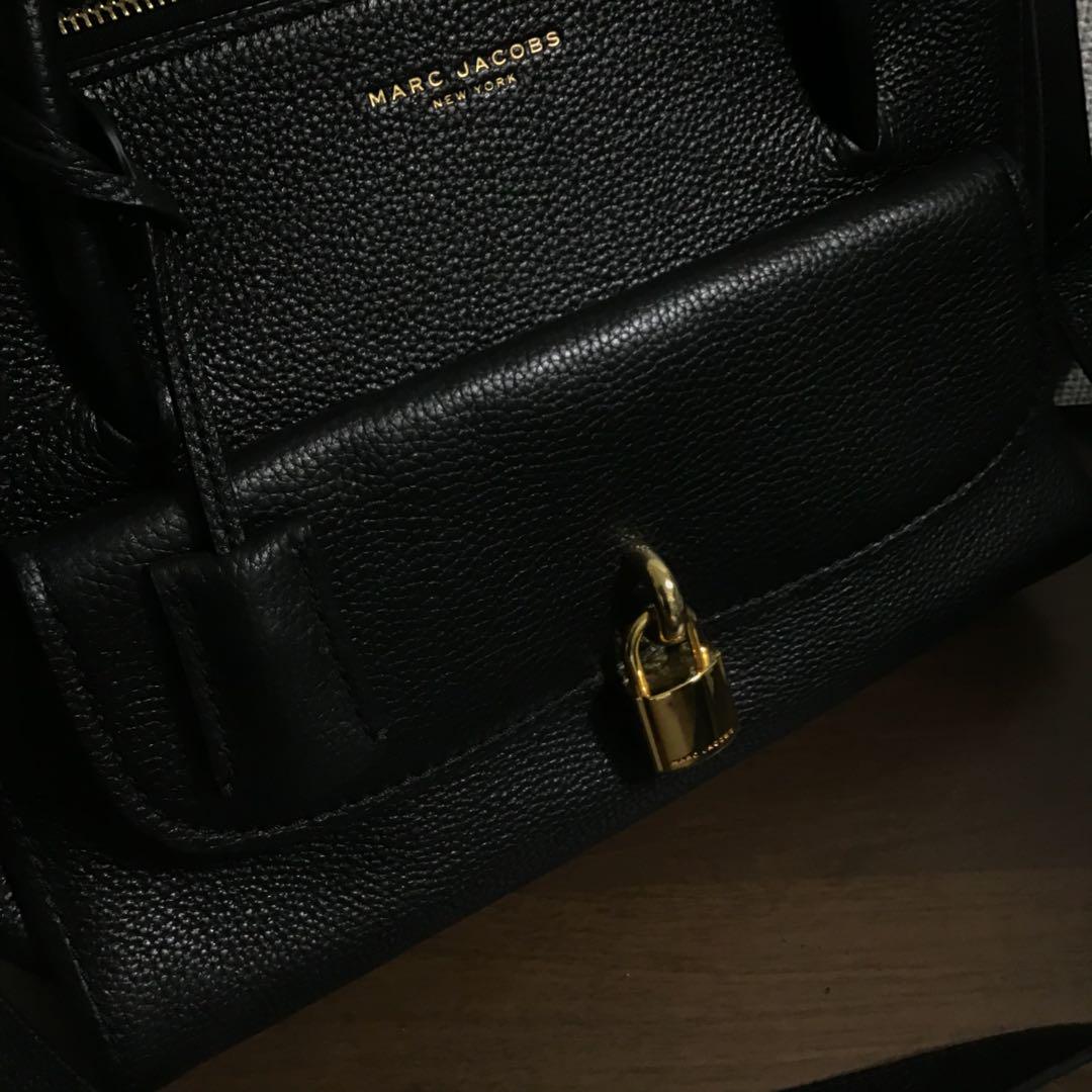 ☆開店セール☆ 美品 マークジェイコブス レザー カデナ ロゴ 2WAYバッグ② 画像3