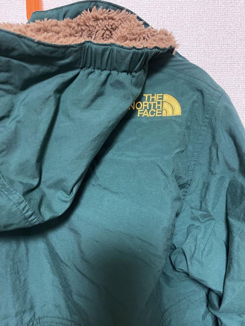 THE NORTH FACE コンパクトノマドジャケット フード付き 150 緑