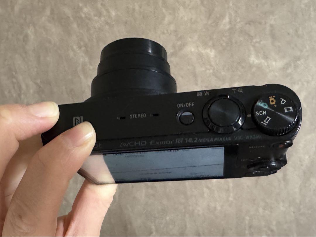 SONY デジタルカメラ　DSC-WX350 ブラック