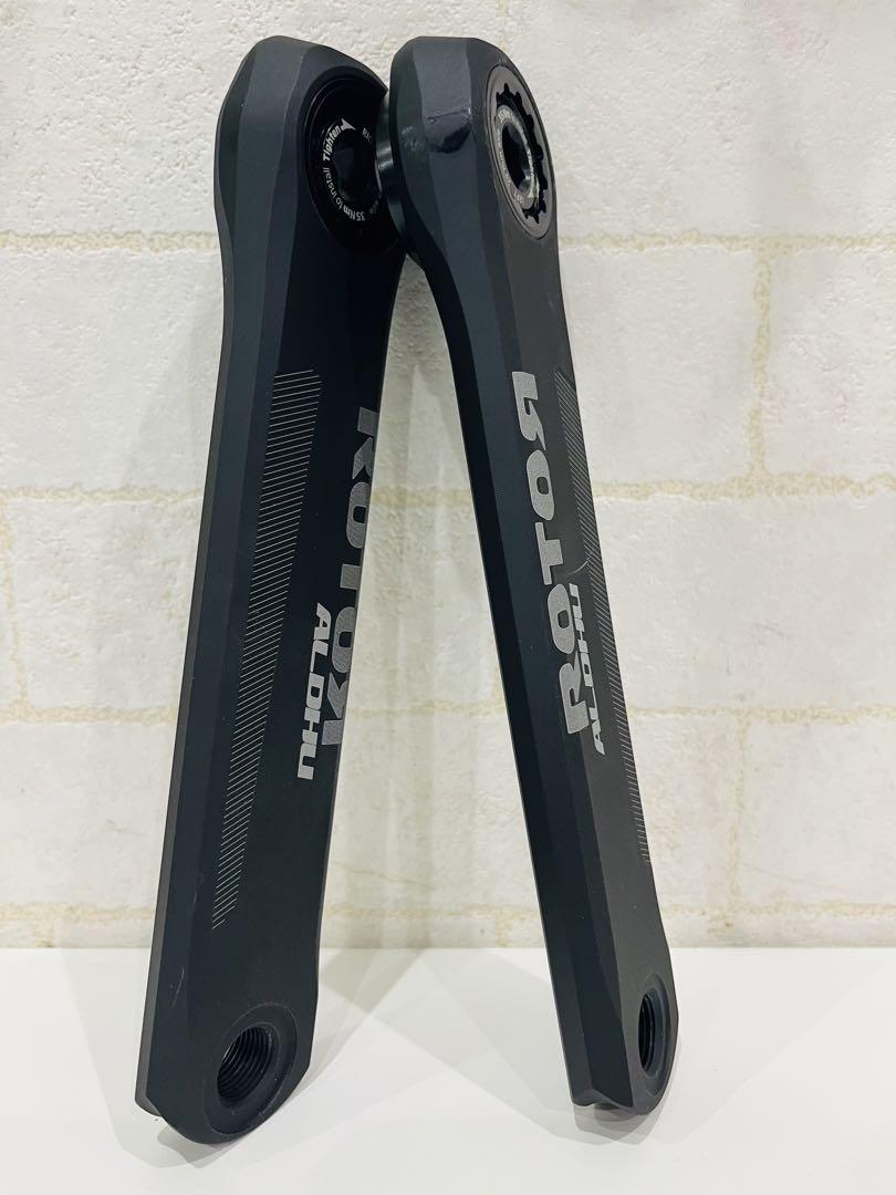 未使用品】ROTOR ALDHU 24クランクアーム 170mm ブラック