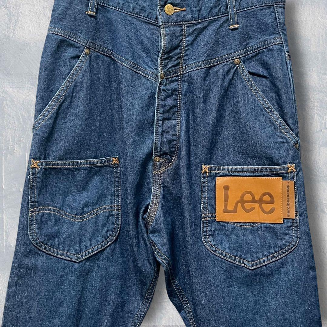 メルシーボークー × Lee コラボ うしろまえデニム パンツ サルエルパンツ