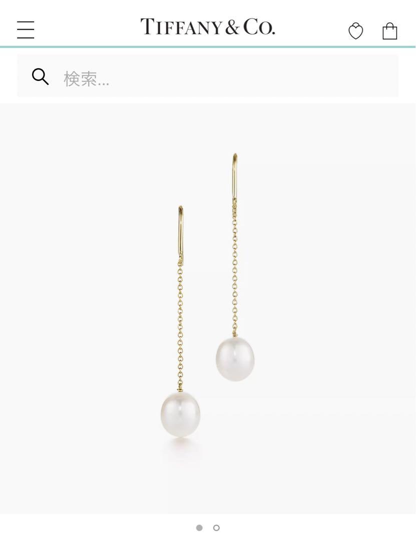 Tiffany パールピアス