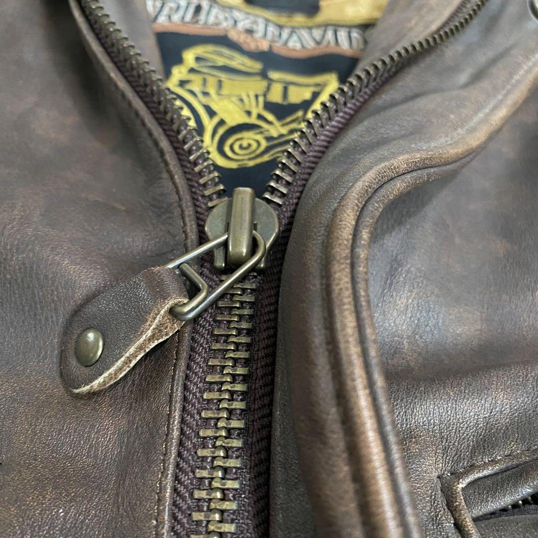 Harley Davidson A-2型 レザー　フライトジャケット　38