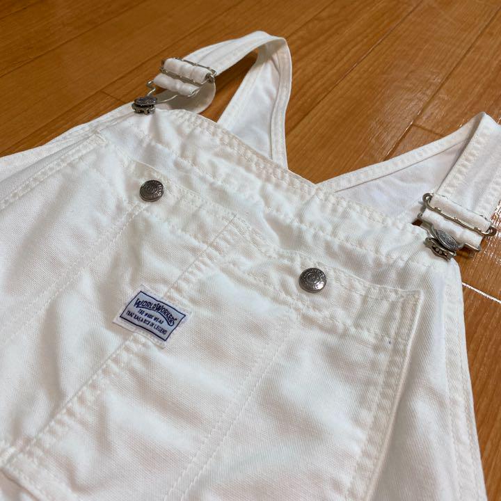100%新品大人気 男児兼用 BIG JOHN ビッグジョン 白 オーバーオール グレイトフルデッド dyOQ3-m84768664940 2022安い