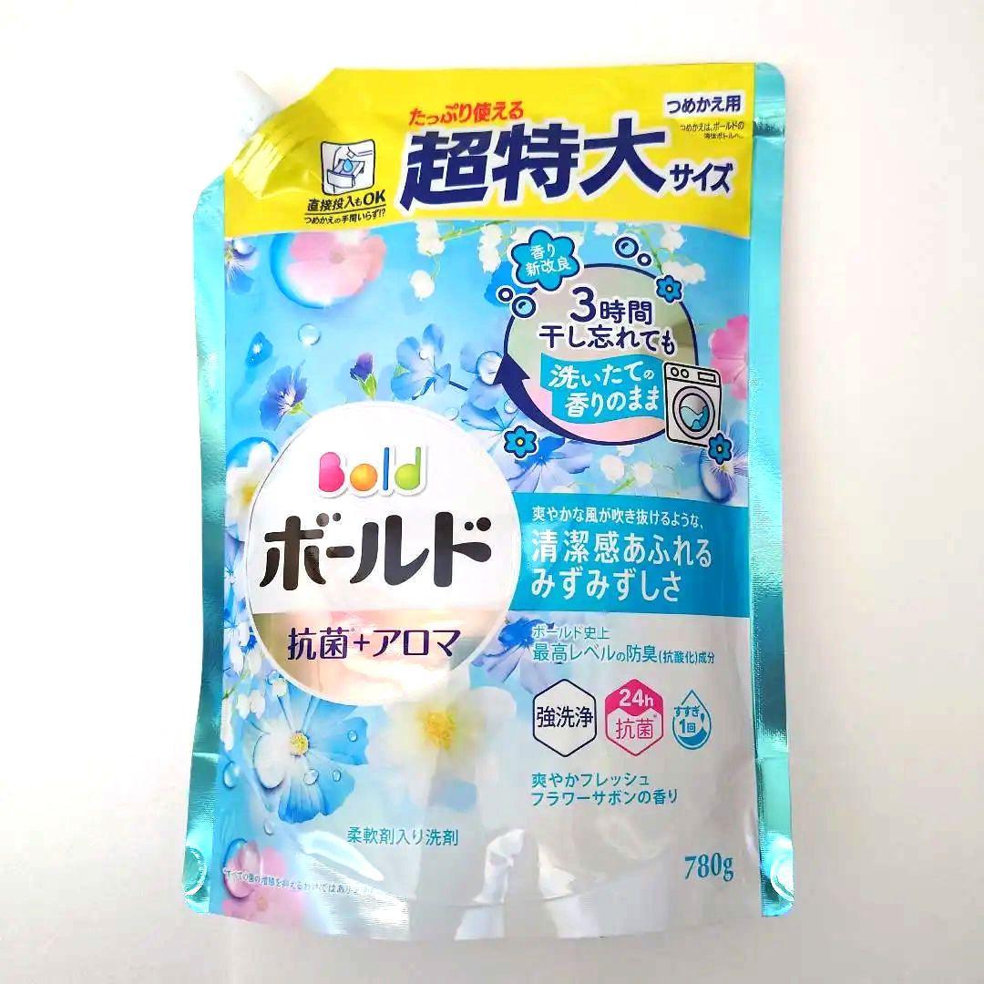 P＆G　ボールド　フラワーサボン　抗菌＋アロマ　超特大サイズ　780g　20袋
