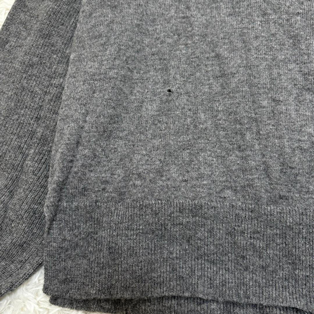 セオリー ゆったりシルエット カシミヤ混ニット S グレー
