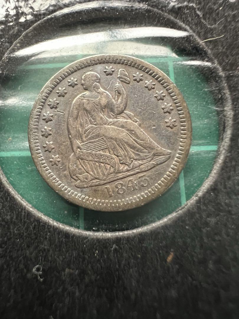 外国銀貨　アメリカ銀貨　3種
