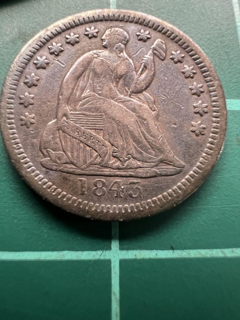 外国銀貨　アメリカ銀貨　3種