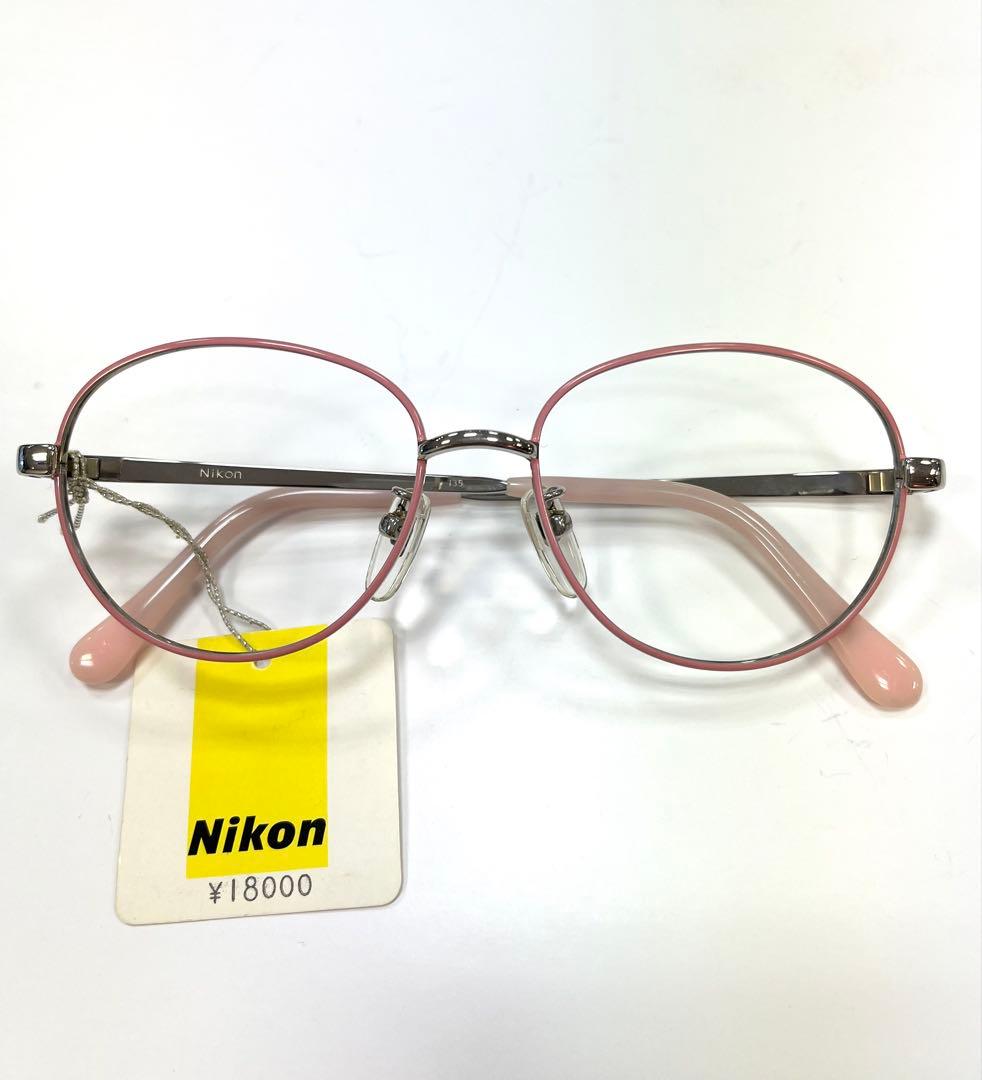 90年代 レディース キッズ ニコン メガネ 新品 ピンク 店舗ストック 90年代 レディース キッズ ニコン メガネ 新品 ピンク 店舗ストック