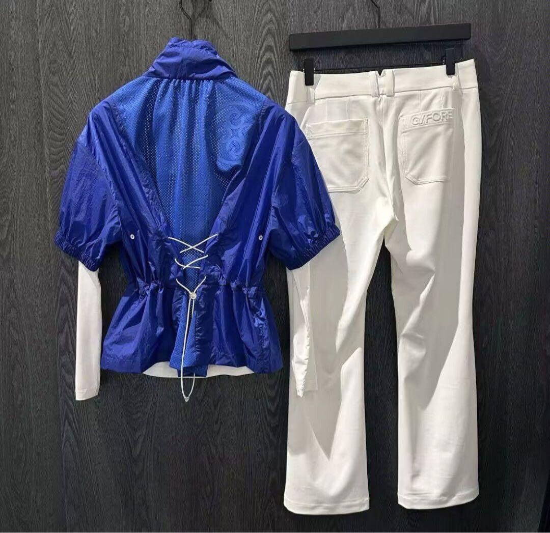 ジーフォア G/FORE ゴルフ ウェア レディース 半袖ジャケット トップス