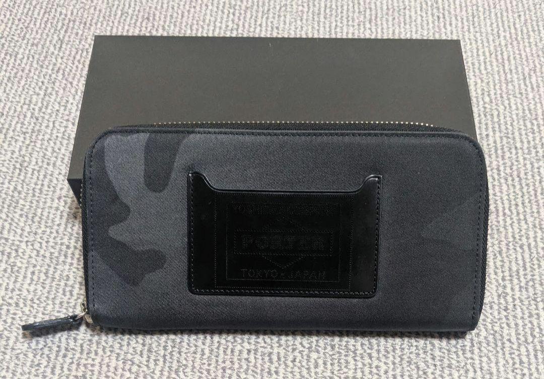PORTER ☆ 店舗限定 ブラック 迷彩 長財布 ロングウォレット