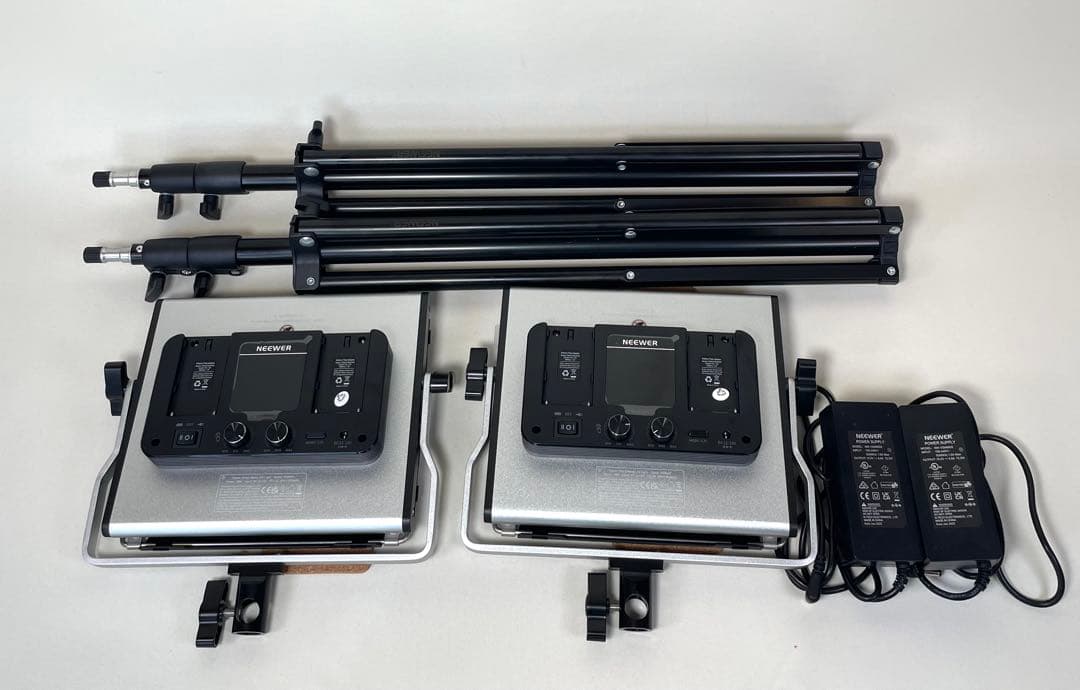 NEEWER RGB660 撮影用LEDライト 2灯セットNeewer
