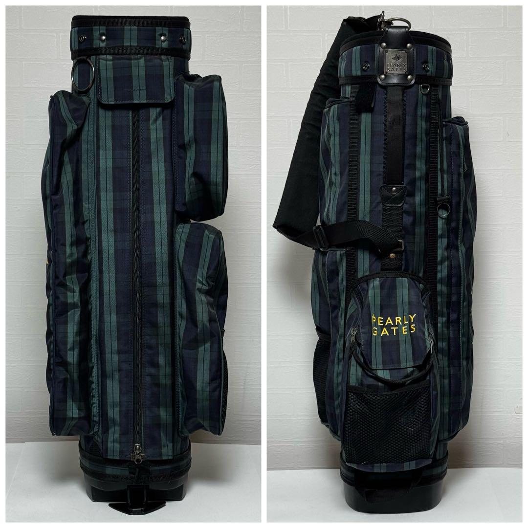 【貴重】PEARLY GATES キャディバッグ スタンド式 9型 4分割