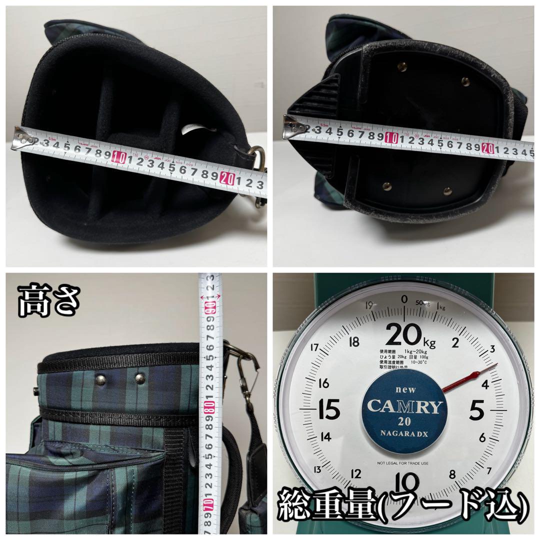 【貴重】PEARLY GATES キャディバッグ スタンド式 9型 4分割
