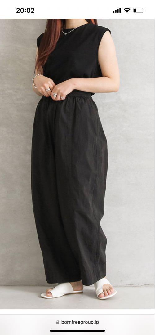 パンツ Washed Wide Pants 38