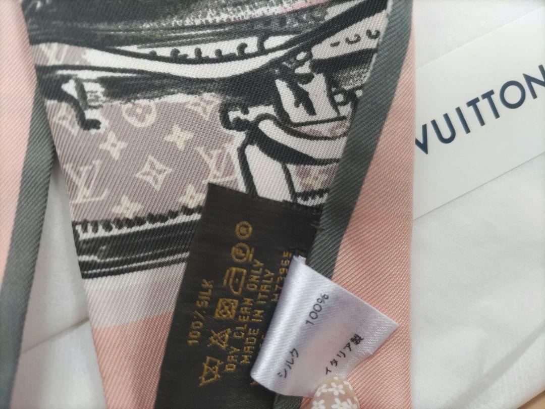 louis vuitton ヴィトン　バンドー LOUIS VUITTON ルイヴィトン スカーフ バンドー LVワールド