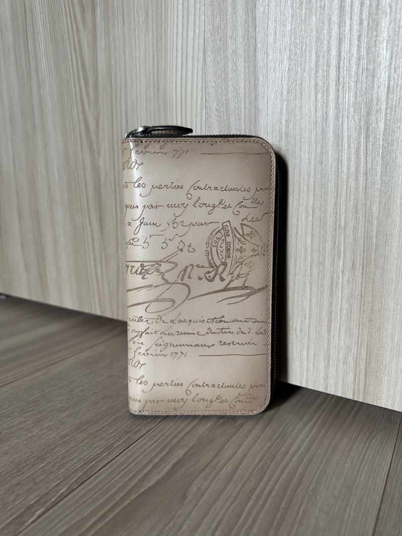 特注28万円 ベルルッティ イタウバ レザー 長財布 オッソパティーヌ 限定色