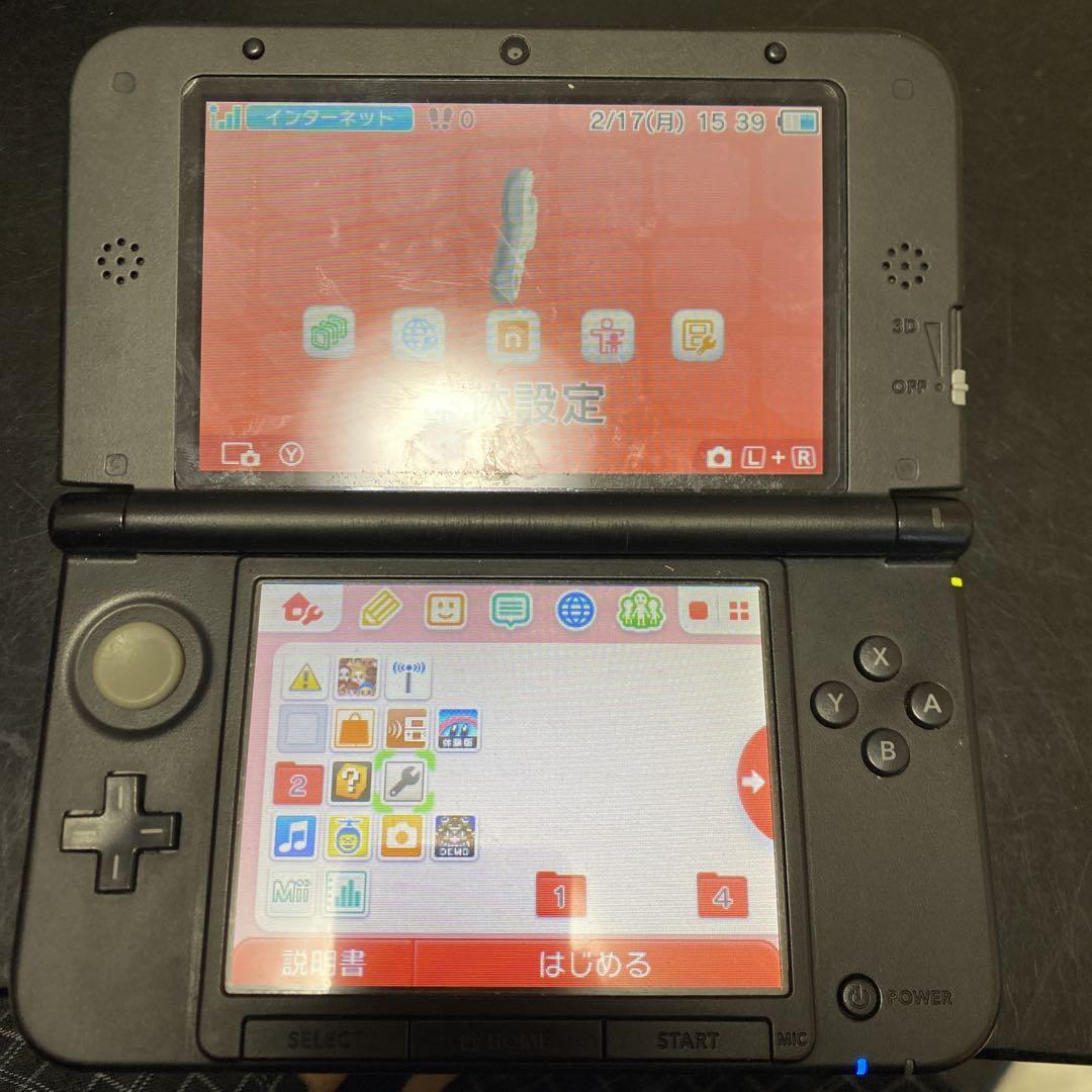 NINTENDO 3DS LL レッド 本体