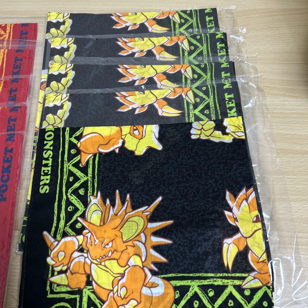 ポケットモンスター バンダナ 赤 緑 10枚セット ポケットモンスター バンダナ 赤 緑 10枚セット - メルカリ