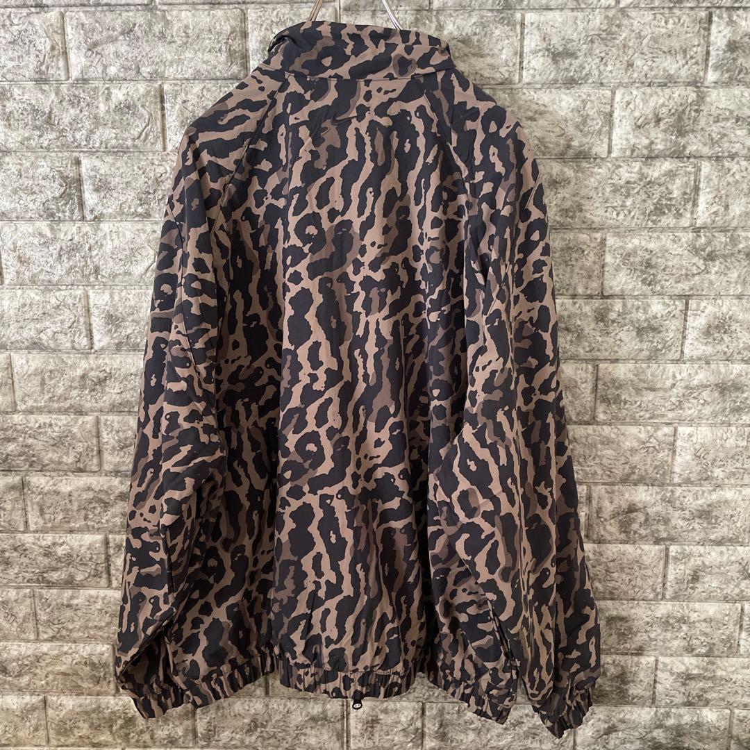 ナイキ★豹柄★ナイロンジャケット★レディース【ユニセックス】XL ナイキ★豹柄★ナイロンジャケット★レディース【ユニセックス】XL