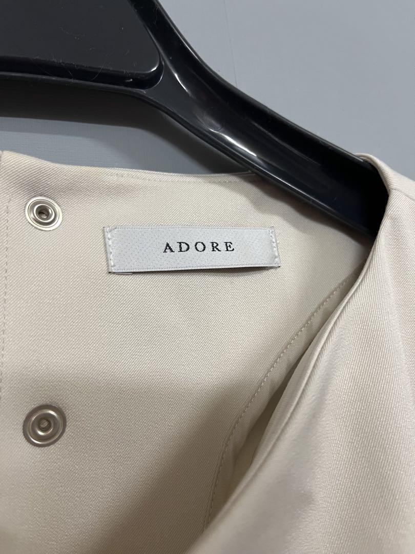 ADORE アイボリー フレアスリーブチュニック