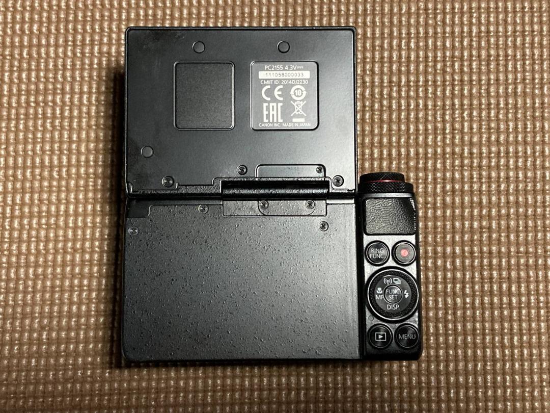 キャノン PowerShot G7X ［バッテリー 2個］