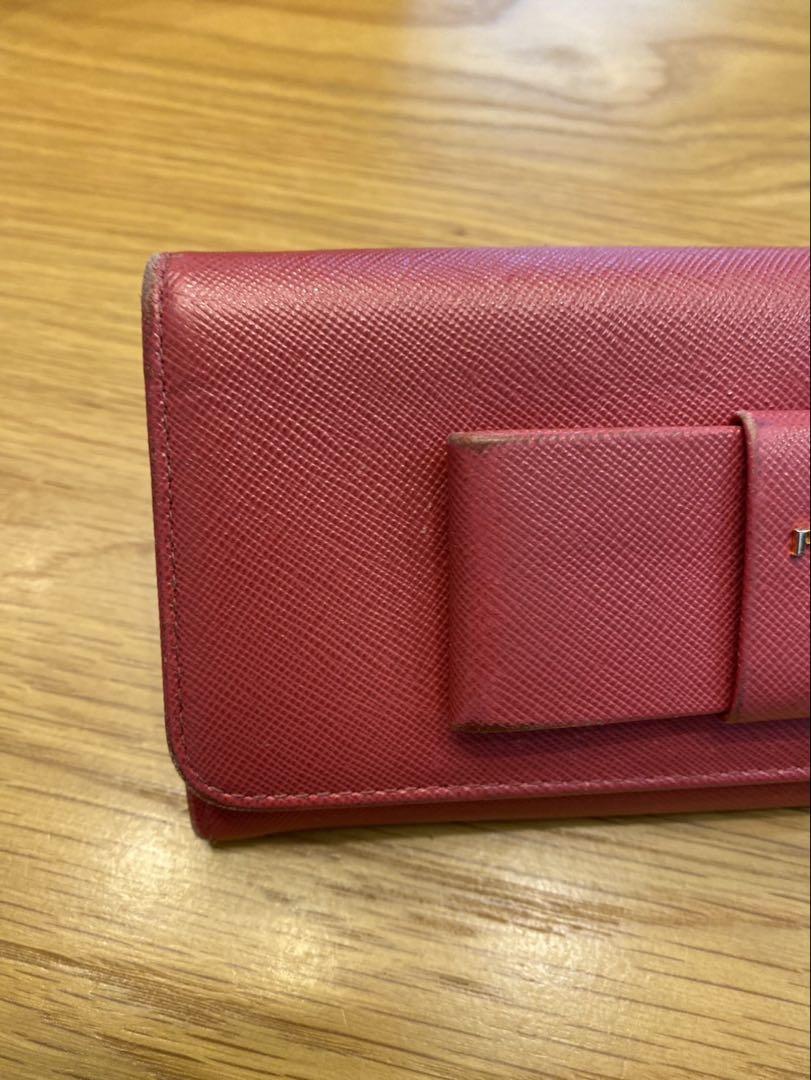 PRADA プラダ　リボン　長財布