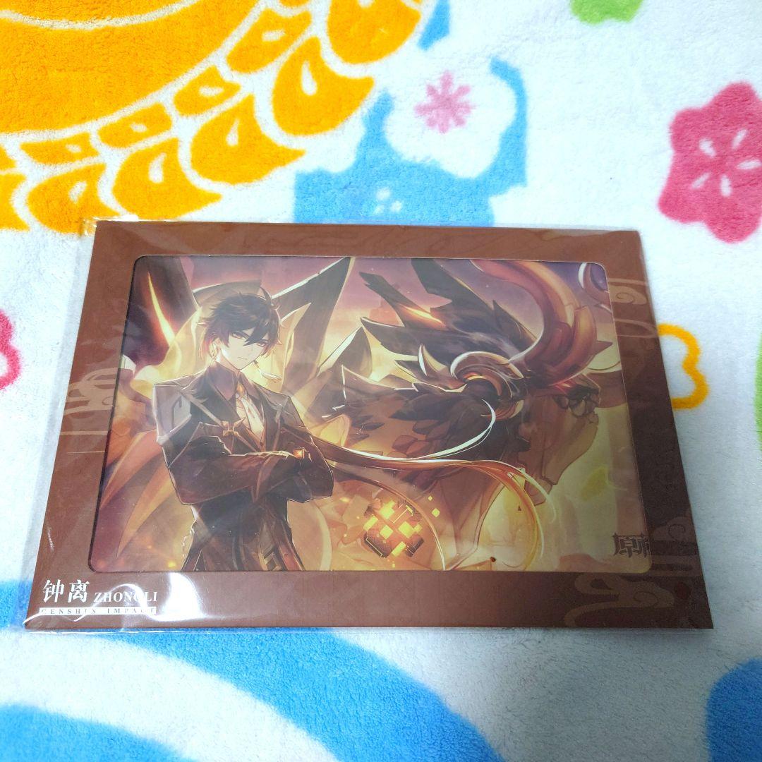 原神 鍾離 色紙 缶バッジ ストラップ 神の目 コロッタ 璃月 公式
