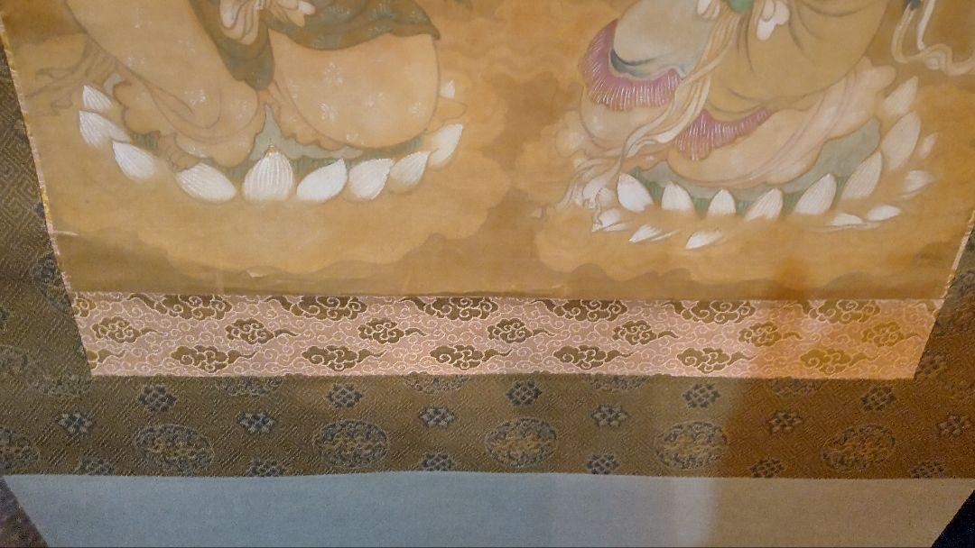 83(75*Z340)絵画 日本画掛軸 仏画 骨董 茶道具掛軸