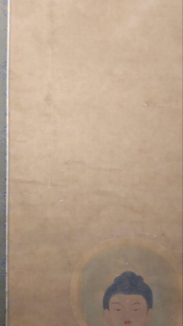 83(75*Z340)絵画 日本画掛軸 仏画 骨董 茶道具掛軸