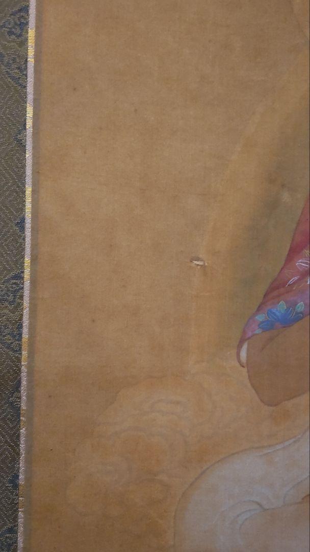 83(75*Z340)絵画 日本画掛軸 仏画 骨董 茶道具掛軸