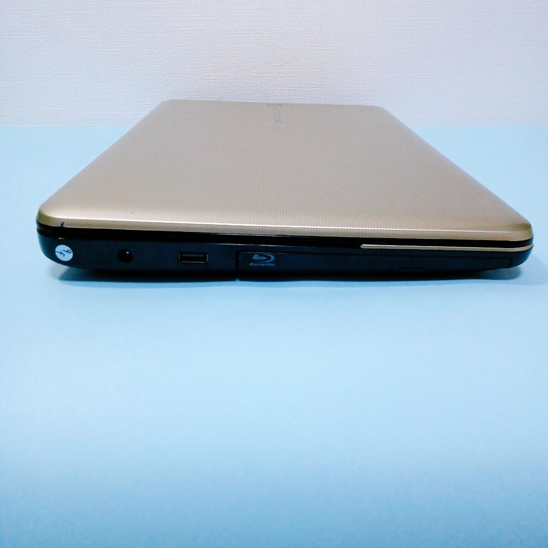 コスパ最高 ゴールド ノートパソコン i7 新品SSD256GB 8GB カメラ