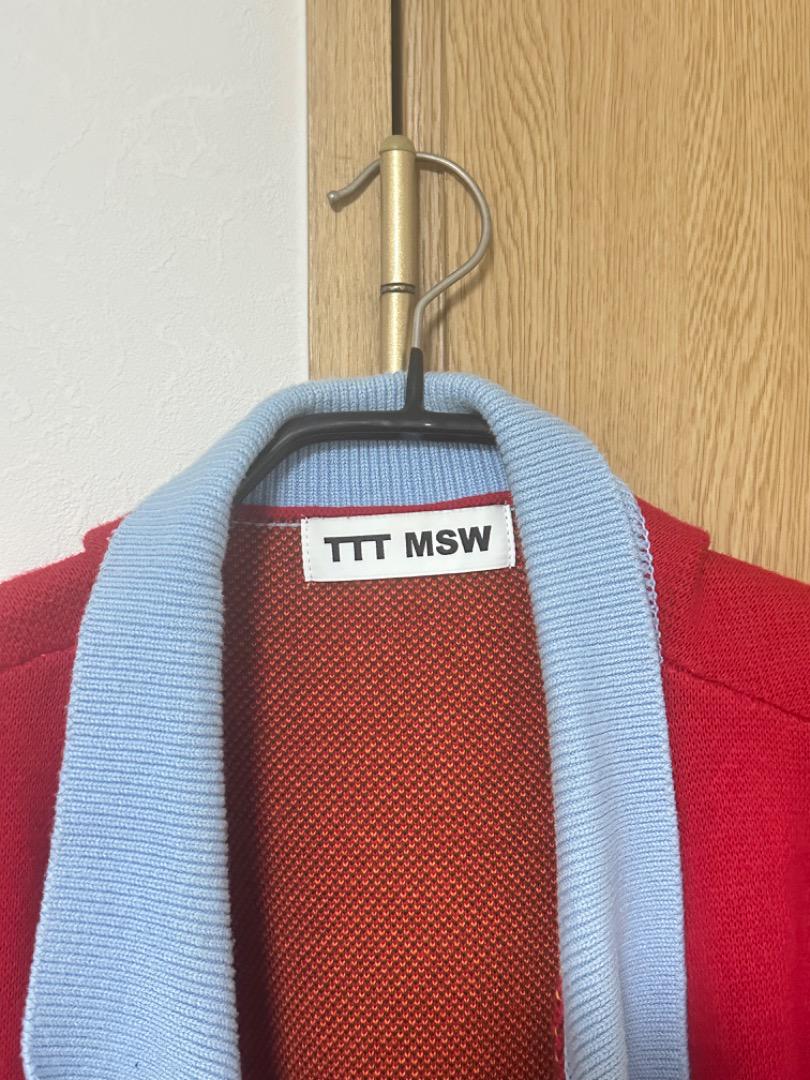 TTT MSW Border Knit Cardigan　2022 AW