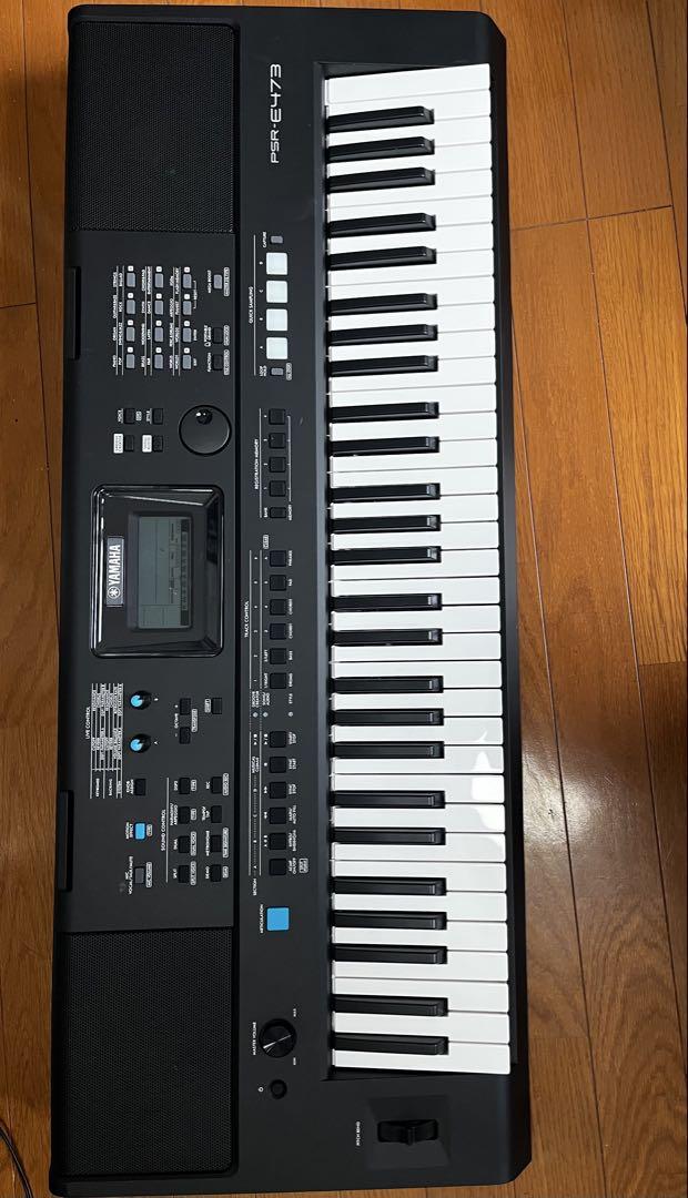 YAMAHA PSR-E473 61鍵 ブラック