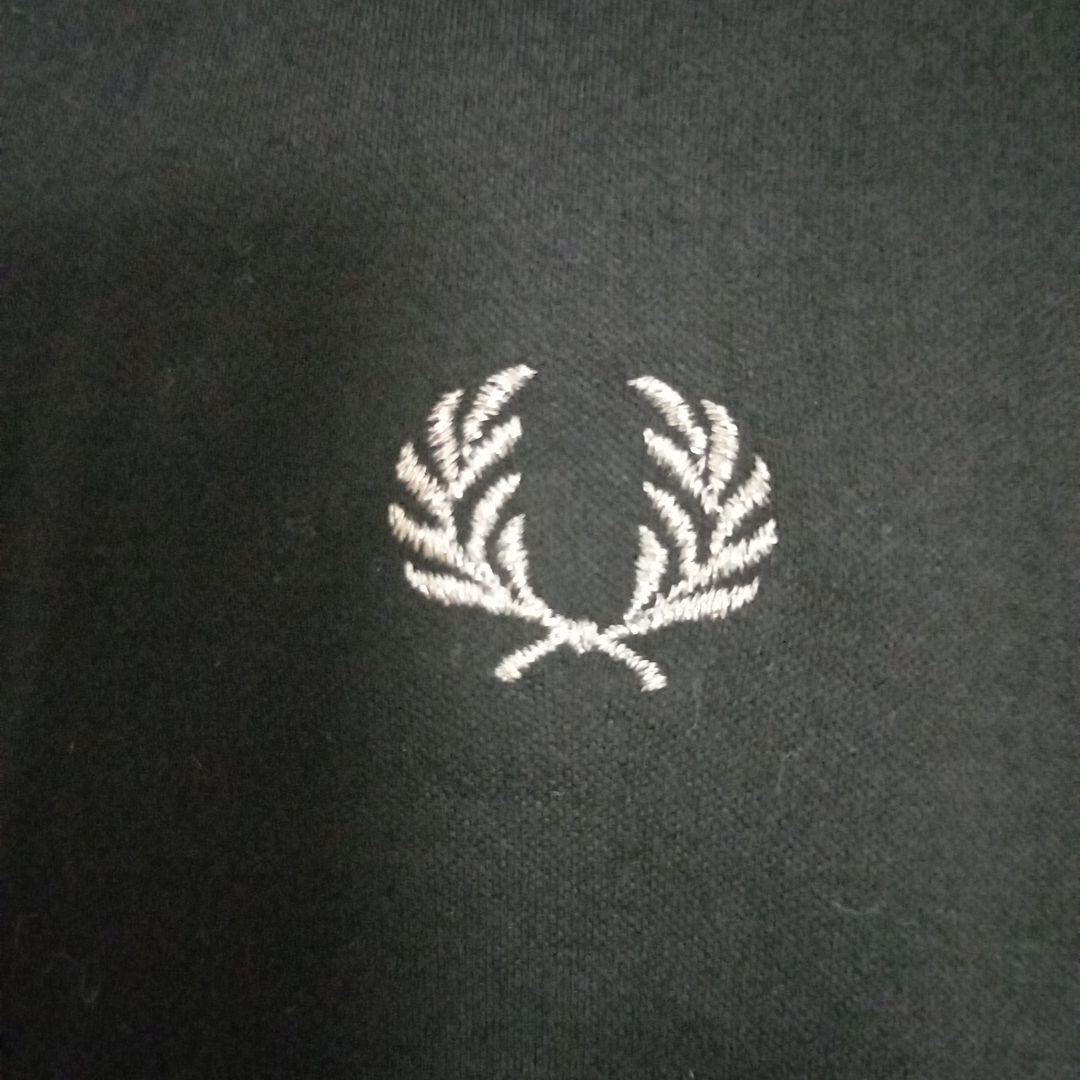 FRED PERRY 長袖ポロシャツ Sサイズ 黒