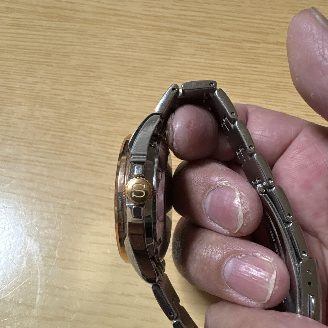 SEIKOプレサージュ自動巻き 腕時計 ブラックダイヤル