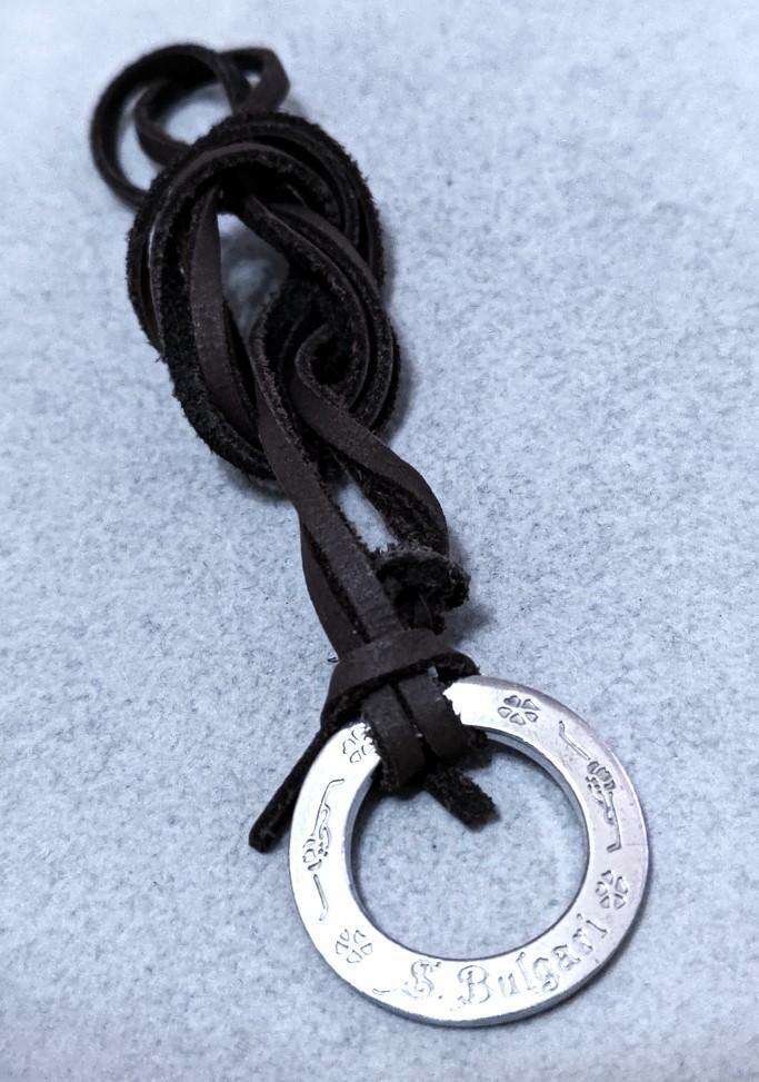 ブルガリBVLGARI 125周年特別品 SV925ネックレストップ 38341