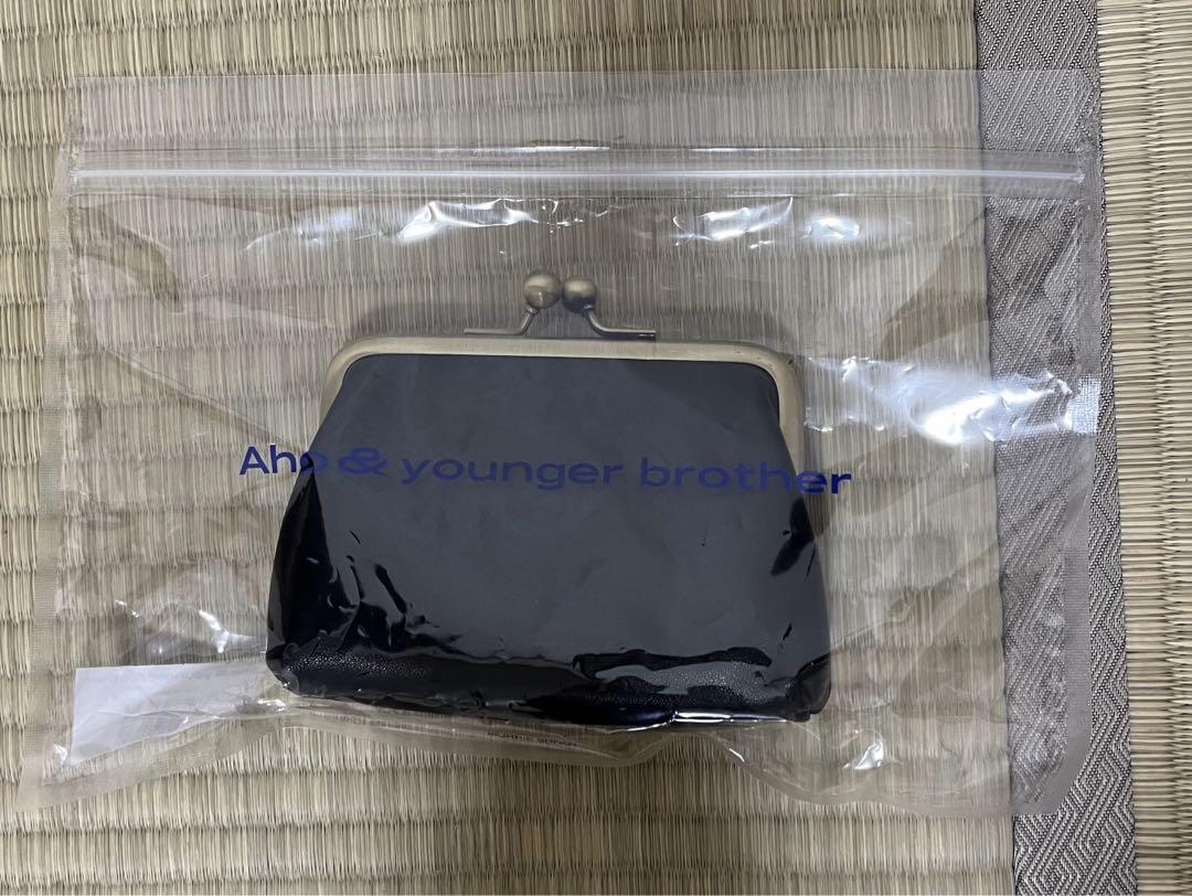 Aho&younger brother Leather Wallet アホヤン Aho&younger brother アホヤン もーりーしゅーと wallet