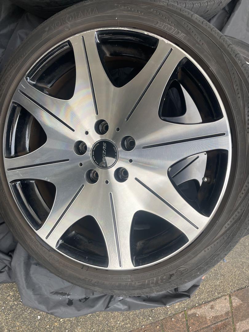 LEGZAS レグザス 215/45R18 ホイール タイヤ 18インチ 4本