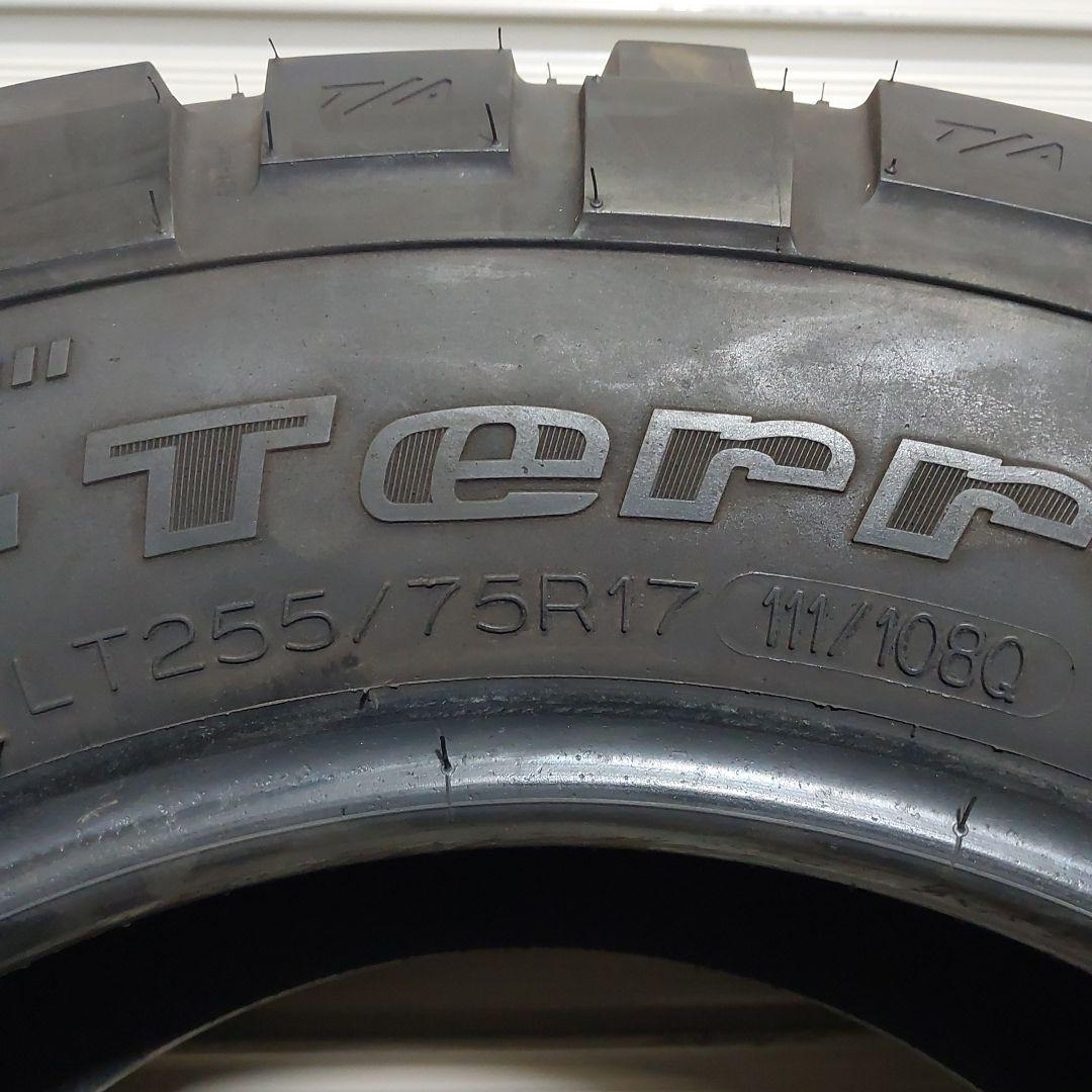 LT 255/75R17 111/108Q BF Goodrich　1本