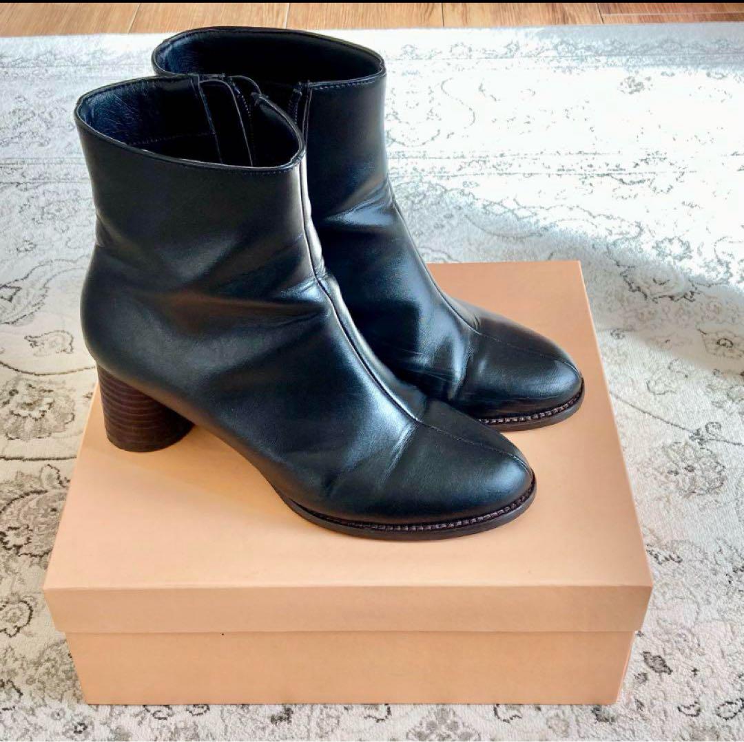 【美品】Odette e Odileレザーブーツ　24.5センチ