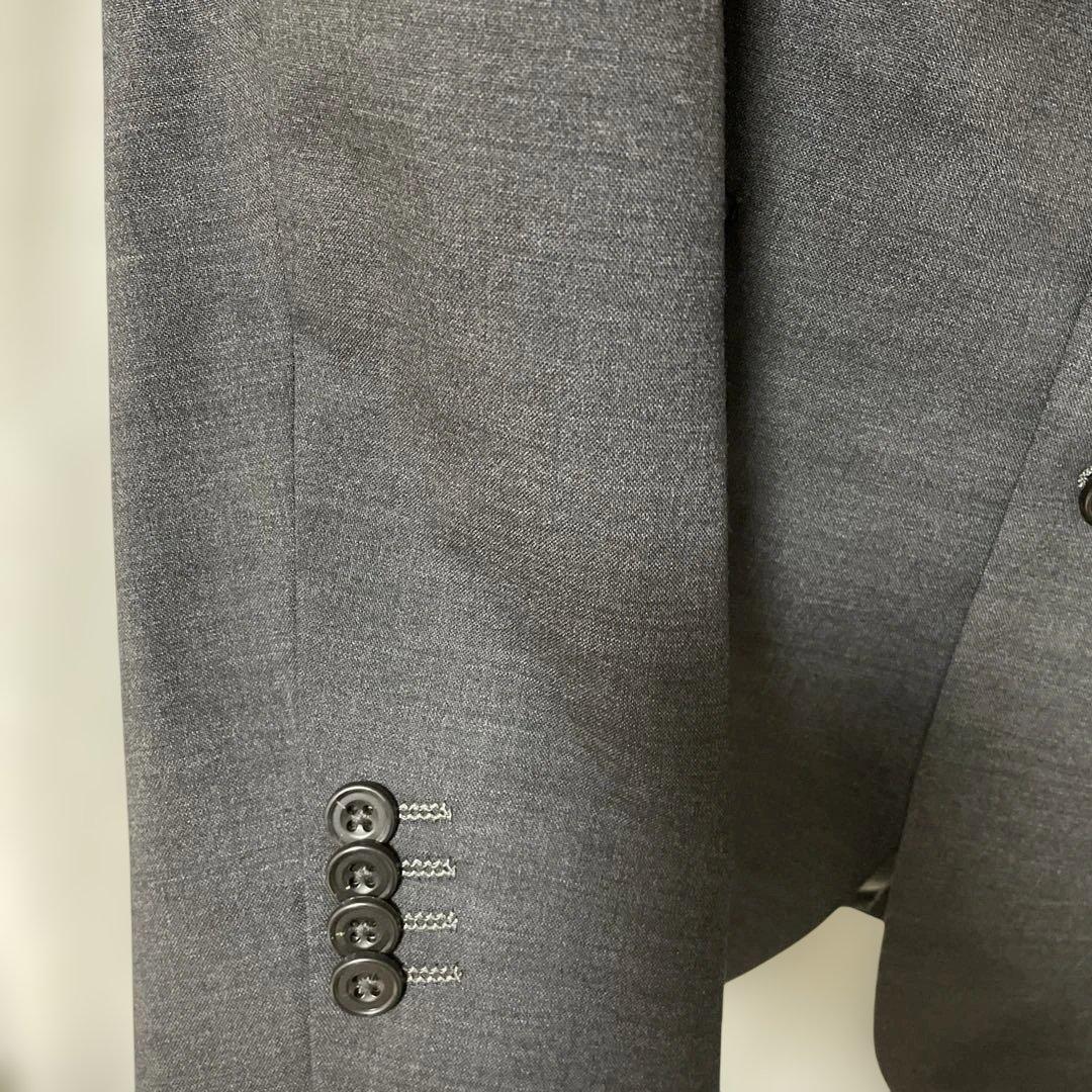 FABRIC TOKYO MODEL X チャコールグレー無地 スーツ KANDAIZUMI_COM