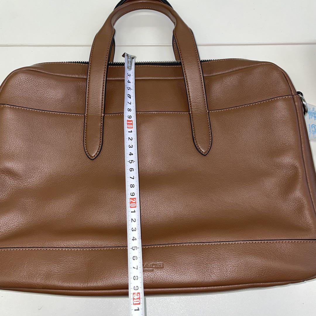 COACH ブラウン ビジネスバッグ