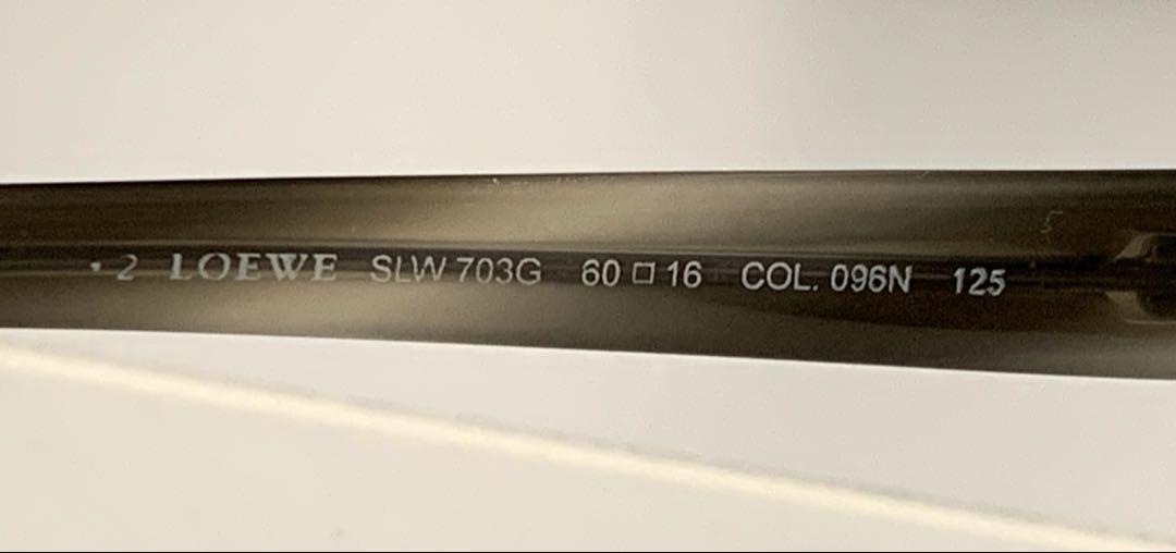 美品LOEWE ロエベ サングラス 鼈甲 SLW 703G LOEWE ロエベ サングラス SLW 703G - メルカリ
