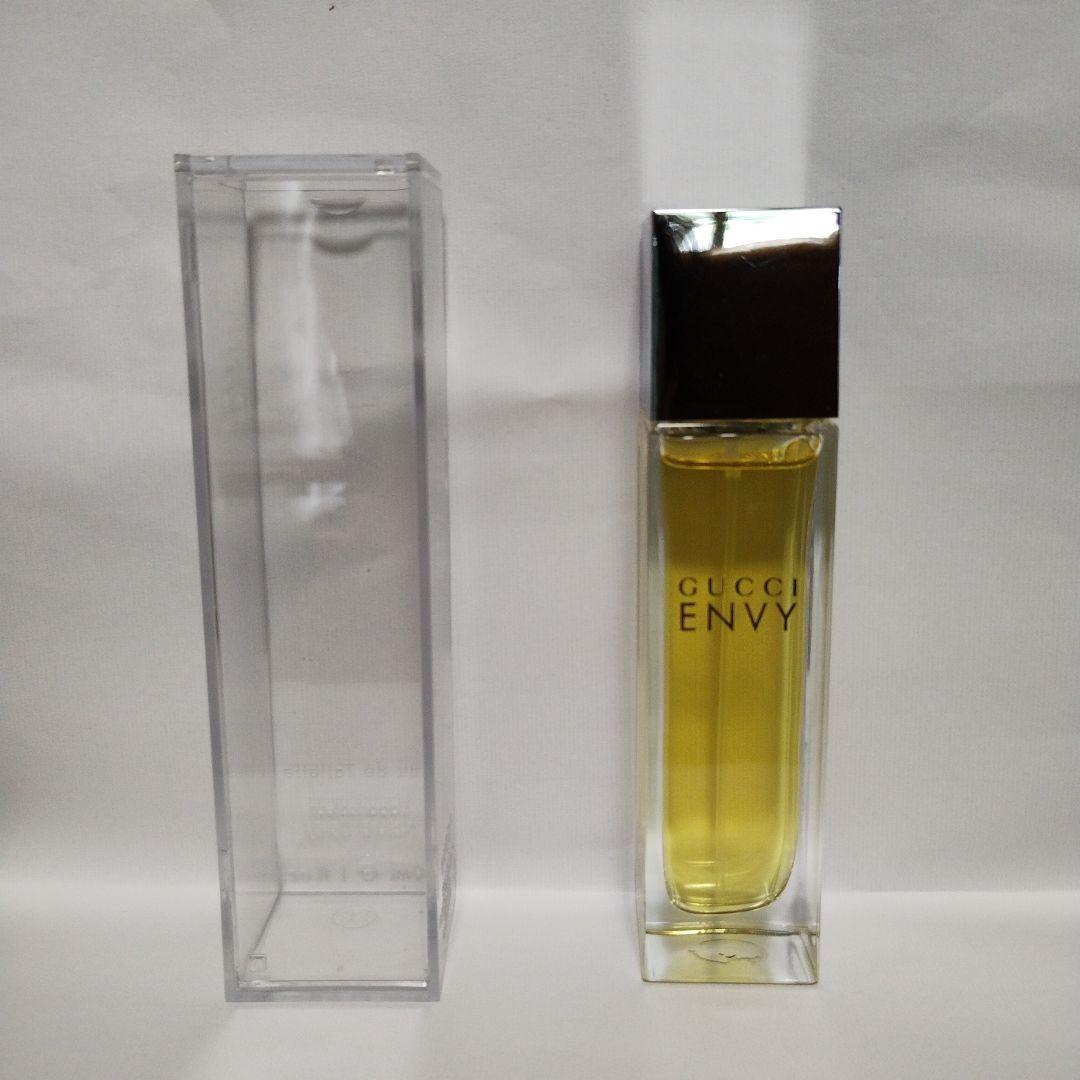 GUCCI【廃盤・香水】 ENVY 100ml（クリアケース付き） グッチ エンヴィ GUCCI ENVY 香水 クリアケース付 - メルカリ