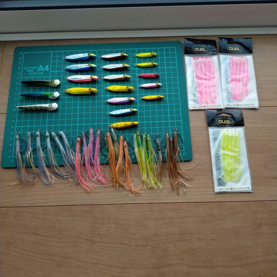 ハヤブサ キックテール 30g デュエル ソルティベイト 30g 20g 10g