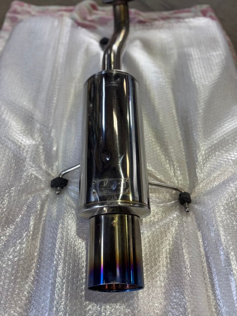 リアマフラー社外 ガナドール ANH15W アルファードチタン JASMA