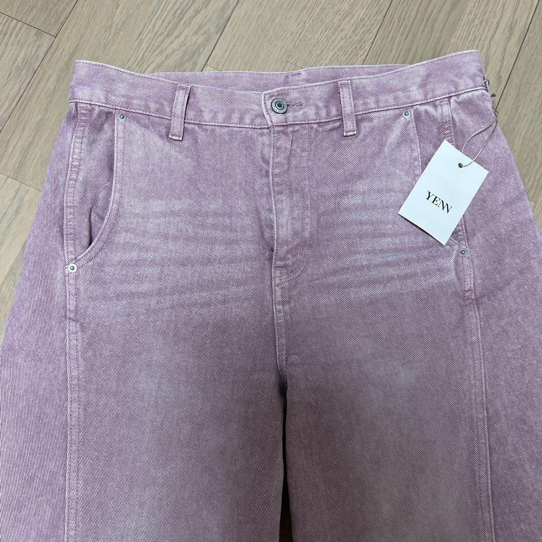 最終値下中/イエン YENN KNEE TUCK DENIM PT /40 最終値下中/イエン YENN KNEE TUCK DENIM PT /40 - メルカリ