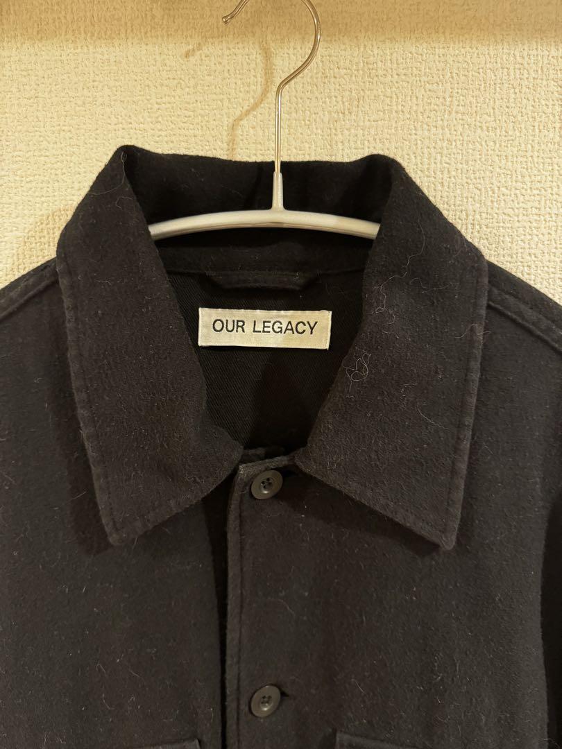 OUR LEGACY EVENING COACH JACKET BLACK トップス OUR LEGACY EVENING COACH JACKET BLACK トップス